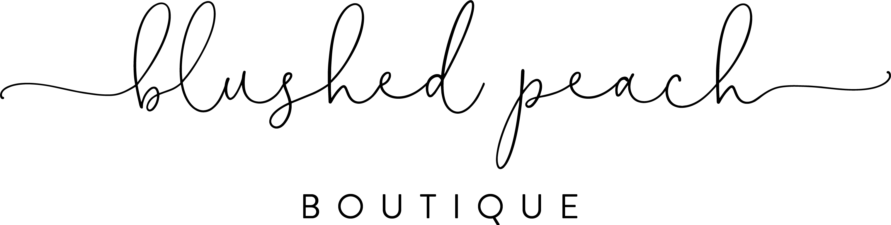 Blushed Peach Boutique logo