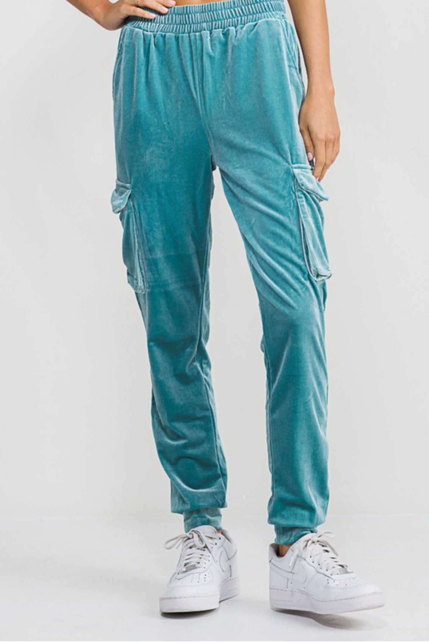 Velvet Joggers (Final Sale)