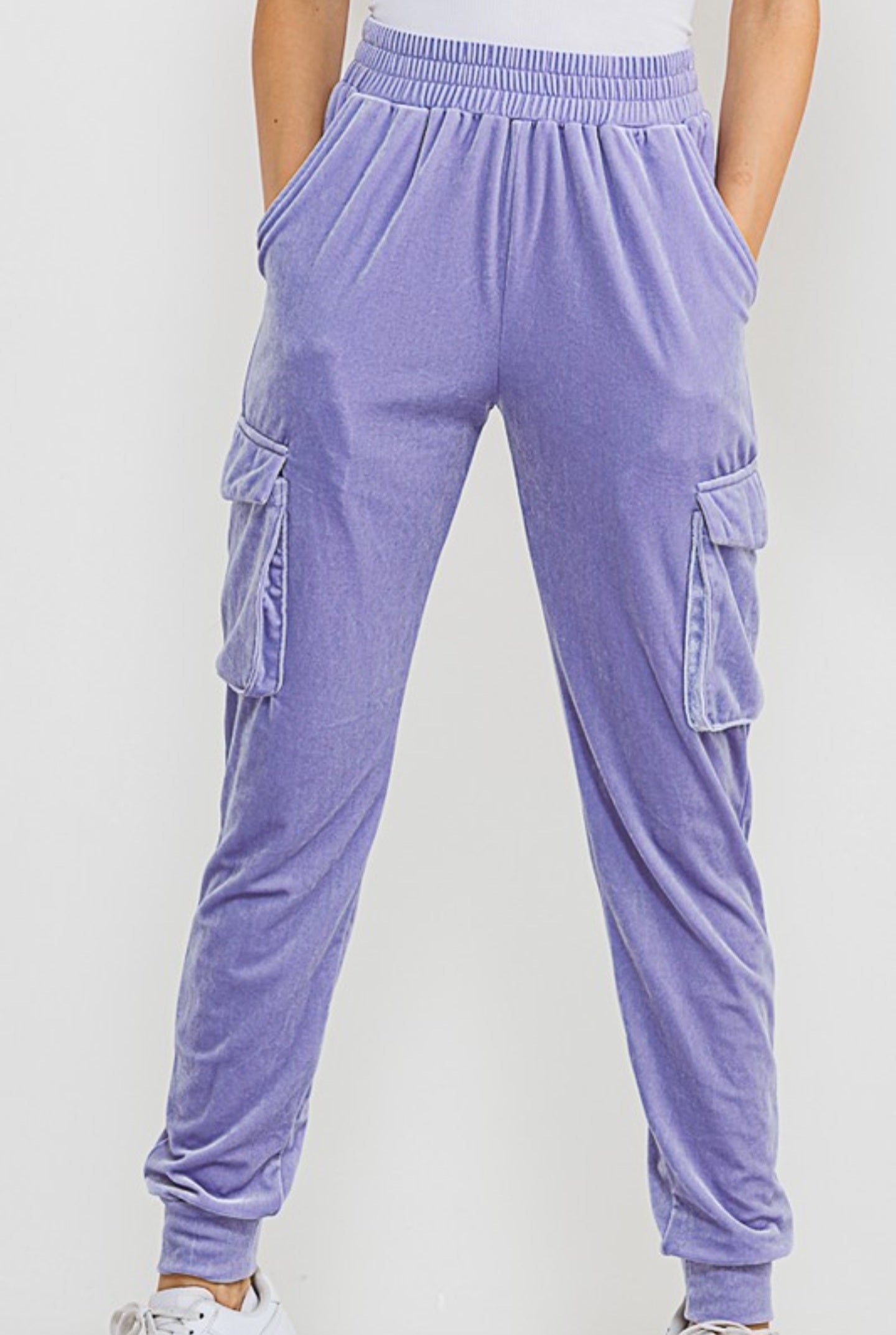 Velvet Joggers (Final Sale)