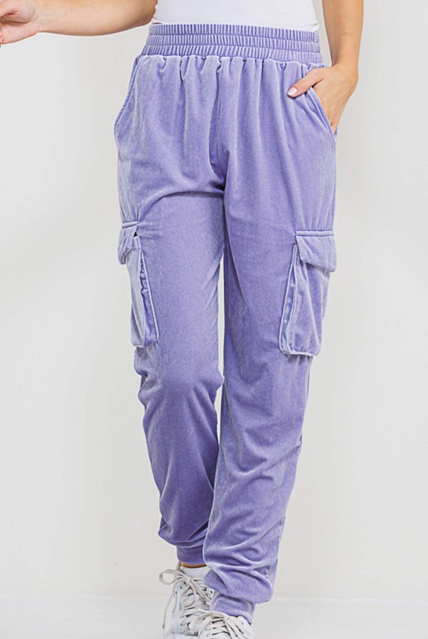 Velvet Joggers (Final Sale)
