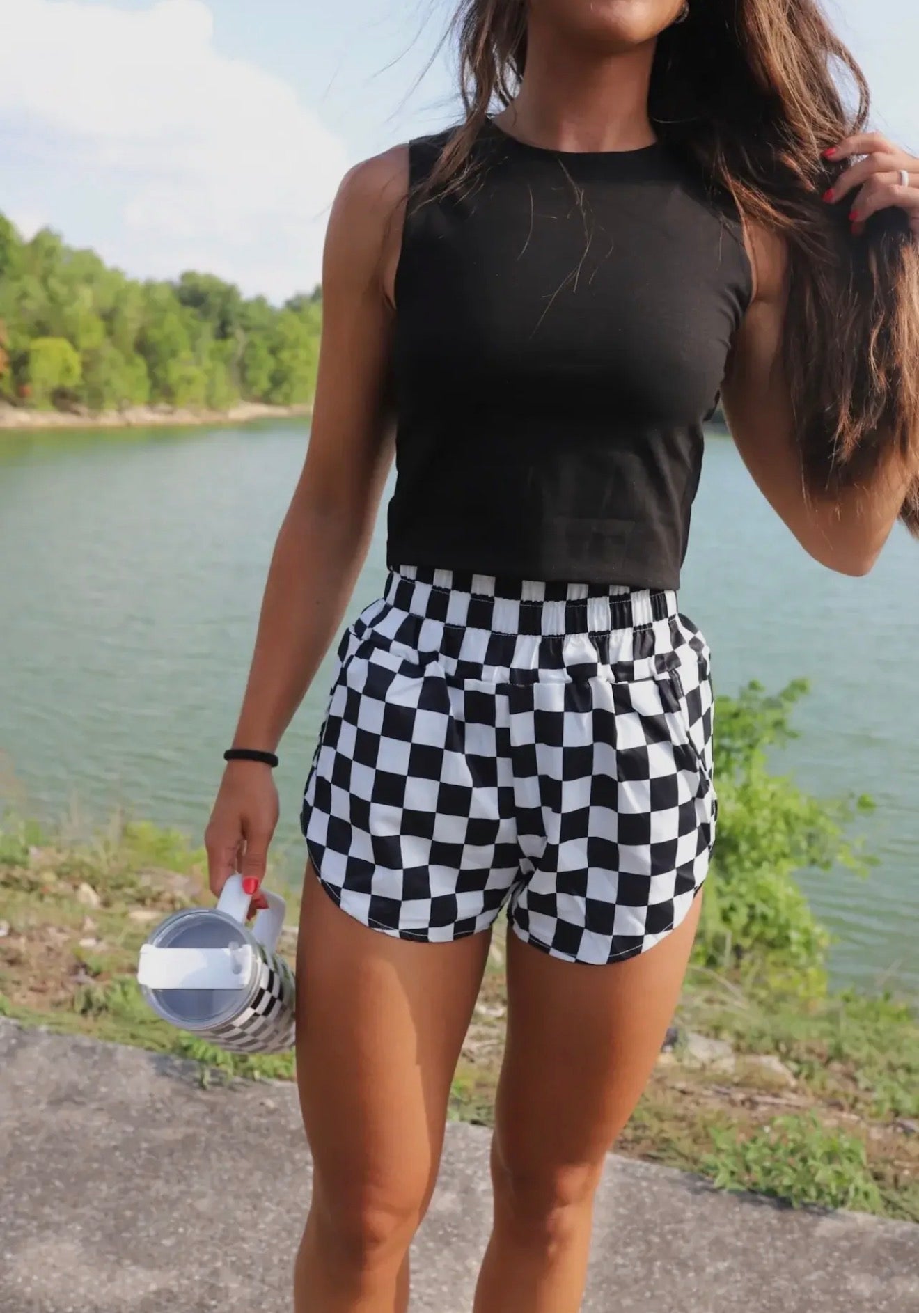 Checkered Shorts