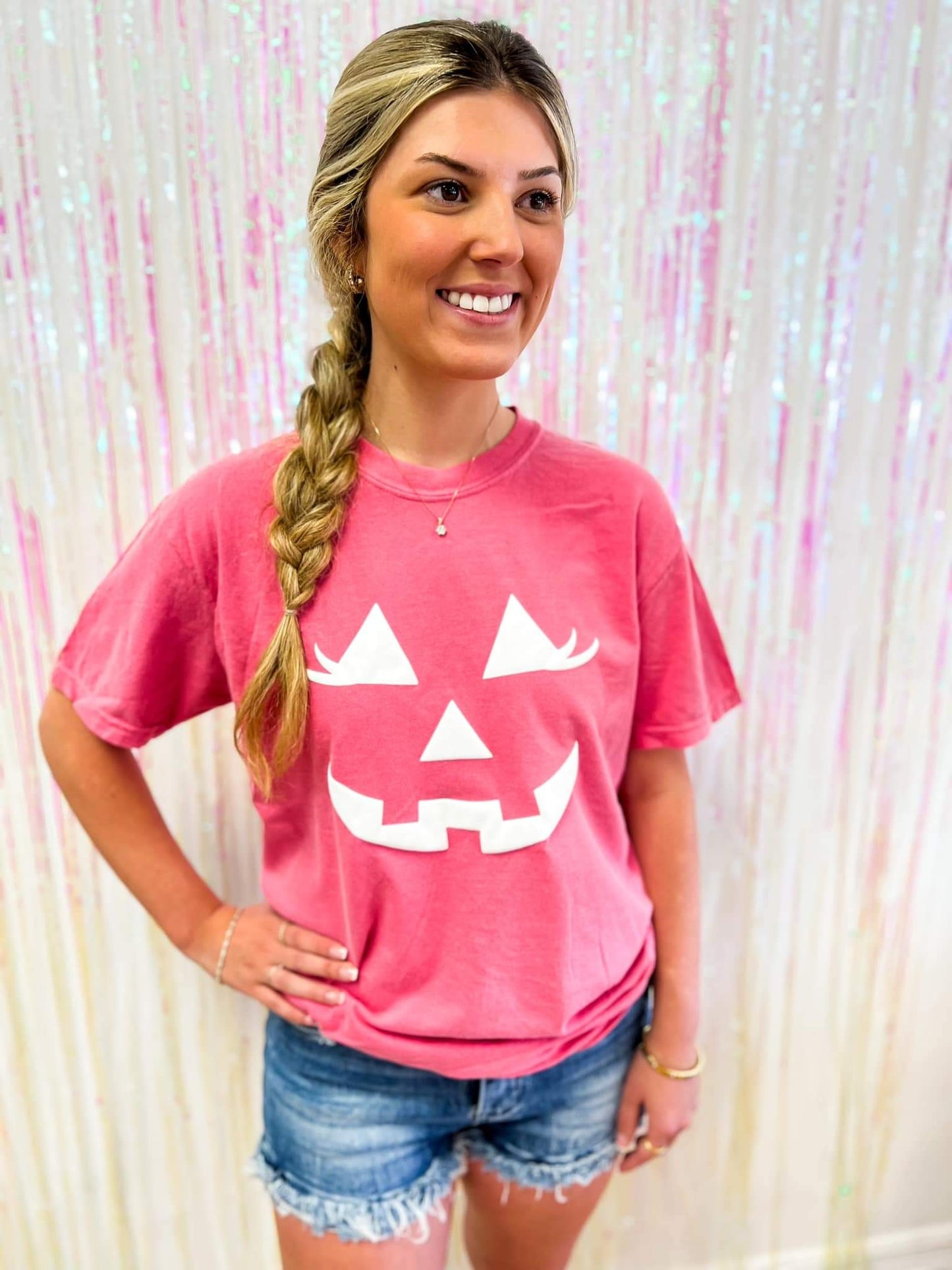 Pink Puff Pumpkin Tee