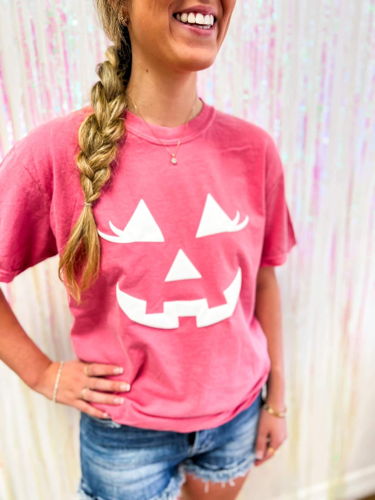 Pink Puff Pumpkin Tee