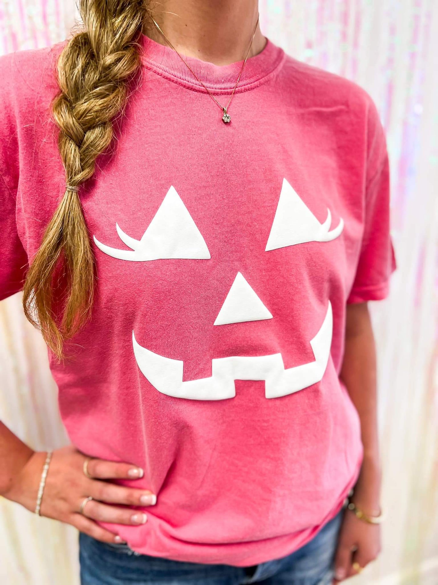 Pink Puff Pumpkin Tee