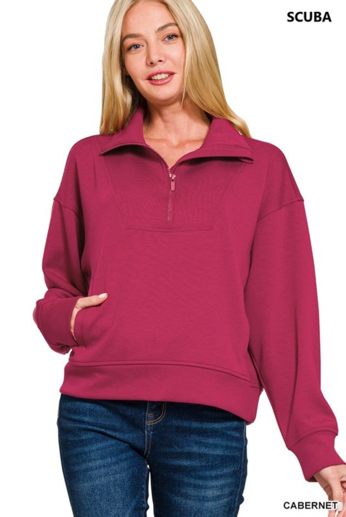 Scuba Half Zip Pullover