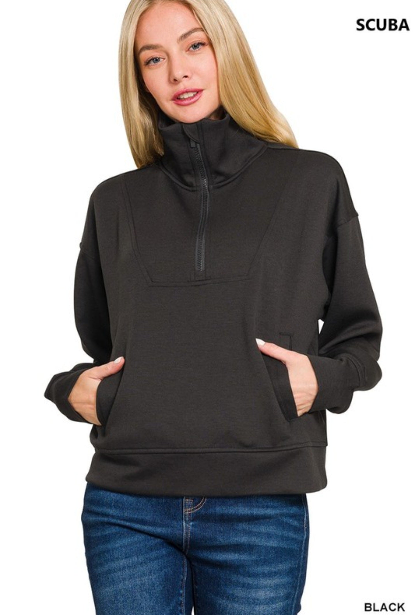 Scuba Half Zip Pullover