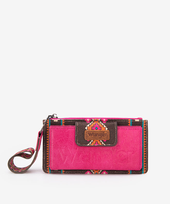 Wrangler Aztec Wristlet Wallet