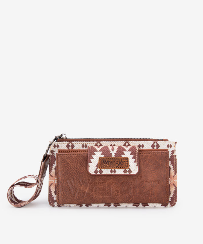 Wrangler Aztec Wristlet Wallet