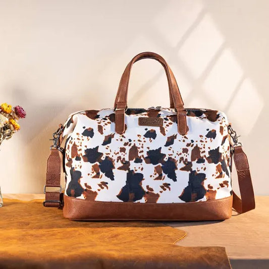 Wrangler Cow Print Weekender