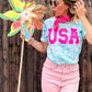 Tie Dye USA Tee