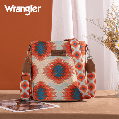 Wrangler Aztec Crossbody Bag