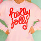 Holly Jolly Puff Sweatshirt