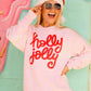 Holly Jolly Puff Sweatshirt