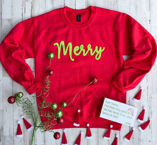 Merry Puff Sweatshirt