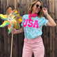 Tie Dye USA Tee